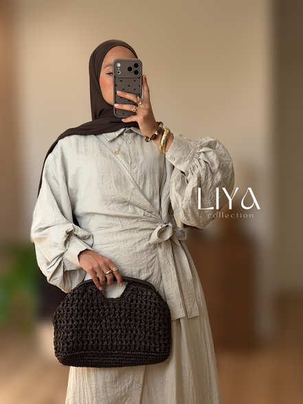 Robe croisée « Alma » - Plusieurs coloris
