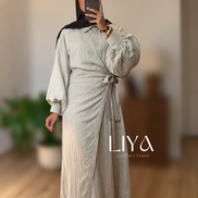 Robe croisée « Alma » - Plusieurs coloris