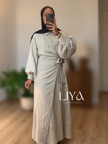 Robe croisée « Alma » - Plusieurs coloris