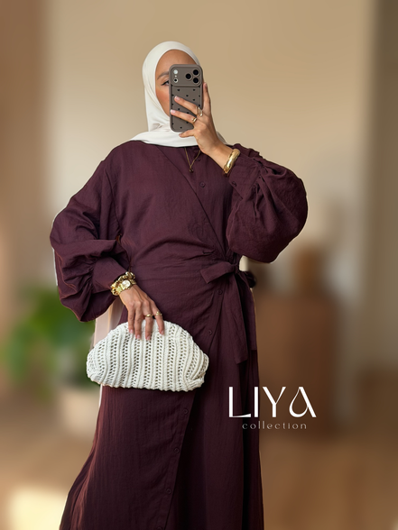 Robe croisée « Alma » - Plusieurs coloris
