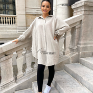 Chemise en gaz de coton - Plusieurs coloris