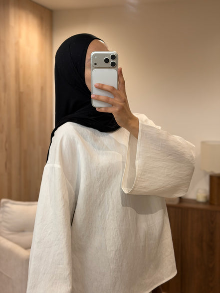 Chemise à manches évasées