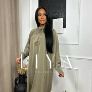 Chemise en satin - Plusieurs coloris au choix