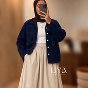 Veste polaire - Style jean brut