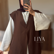 Blazer manche courte oversized - Plusieurs coloris