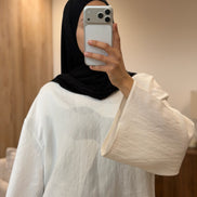 Chemise à manches évasées