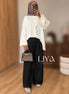 Pantalon tailleur - Noir