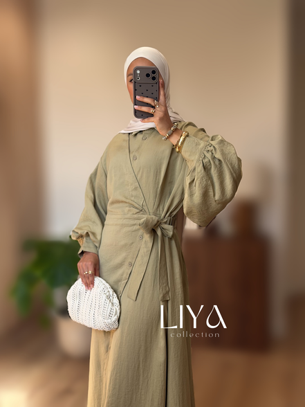Robe croisée « Alma » - Plusieurs coloris