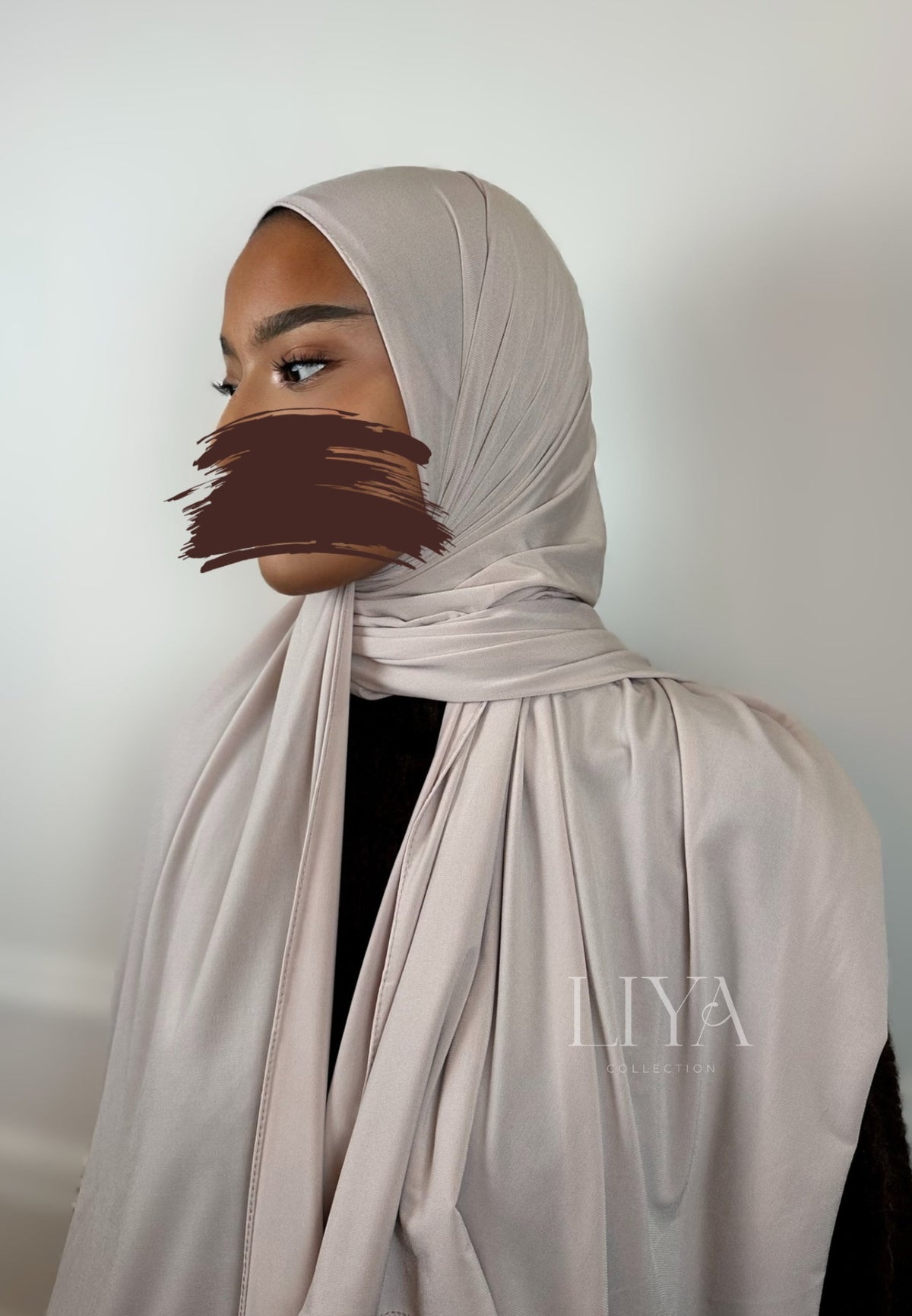 Hijab en jersey premium luxe - SEDEF / Qualité premium