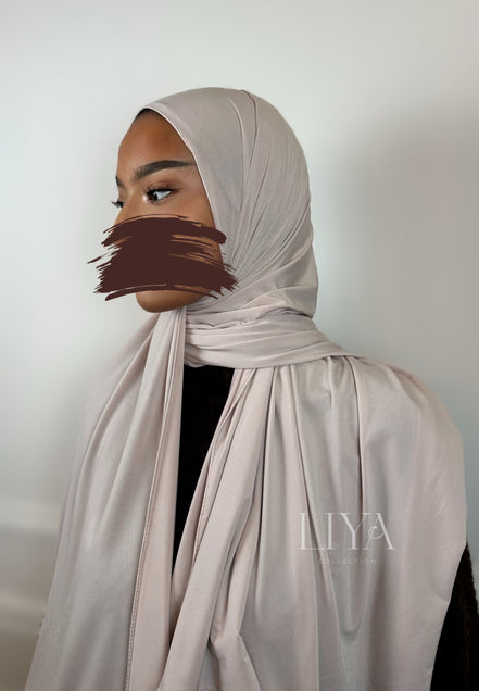 Hijab en jersey premium luxe - SEDEF / Qualité premium