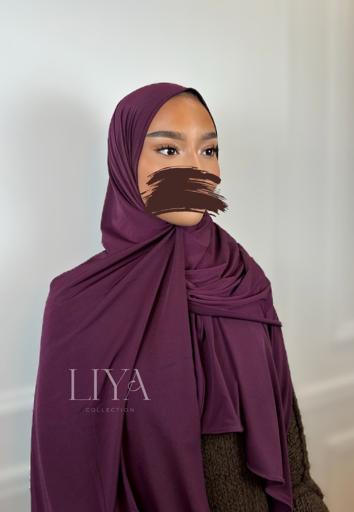 Hijab en jersey premium luxe - SEDEF / Qualité premium