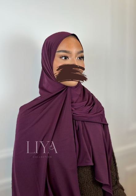 Hijab en jersey premium luxe - SEDEF / Qualité premium