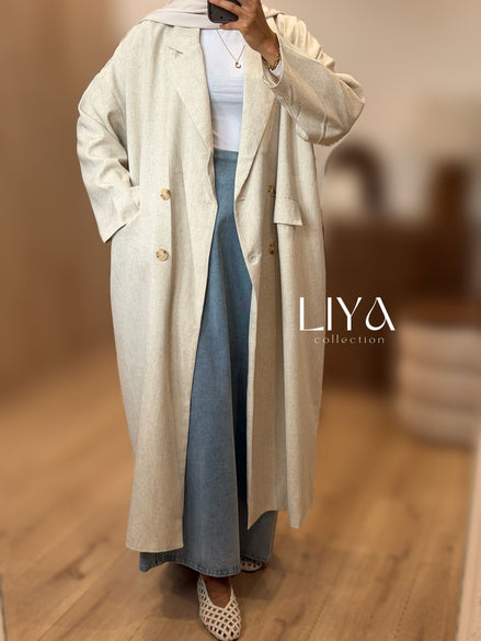 Trench oversized - Lin