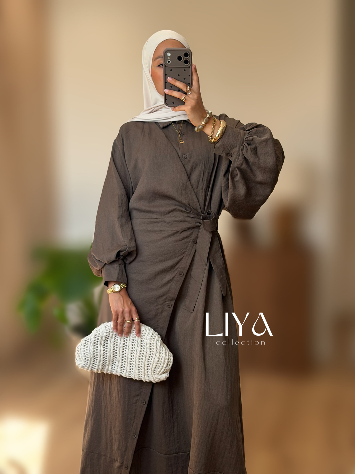 Robe croisée « Alma » - Plusieurs coloris