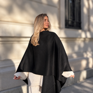 Cape en laine - Plusieurs coloris / PREMIUM