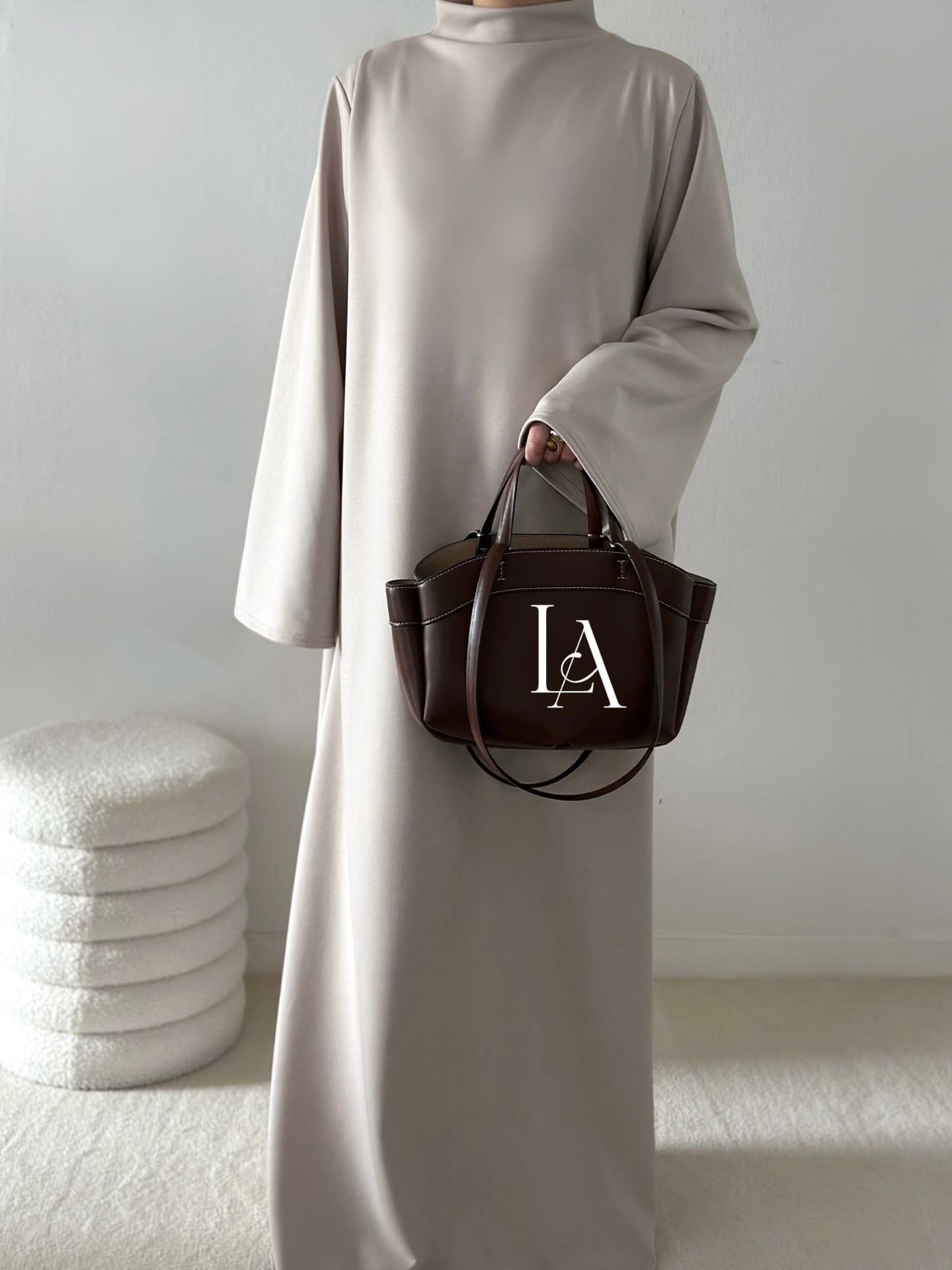 Abaya col montant - Esma