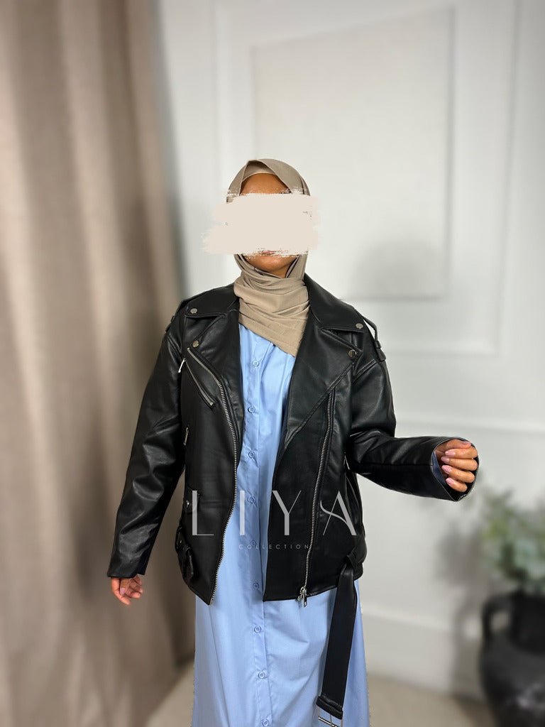 Faux leather Perfecto - Oversized