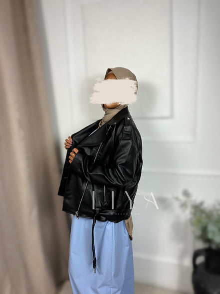 Faux leather Perfecto - Oversized