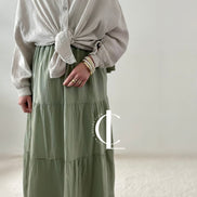 Chemise en gaz de coton - Plusieurs coloris