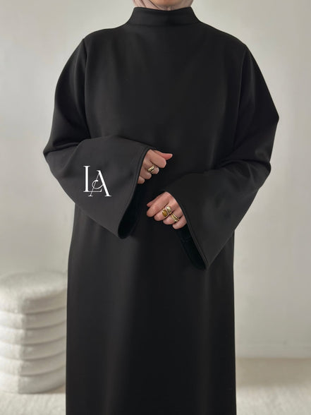 Abaya col montant - Esma