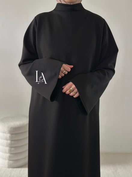 Abaya col montant - Esma