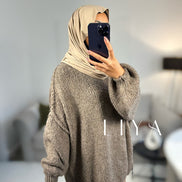 Pull oversize en laine douce 