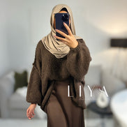 Pull oversize en laine douce 