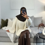 Pull oversize en laine douce 