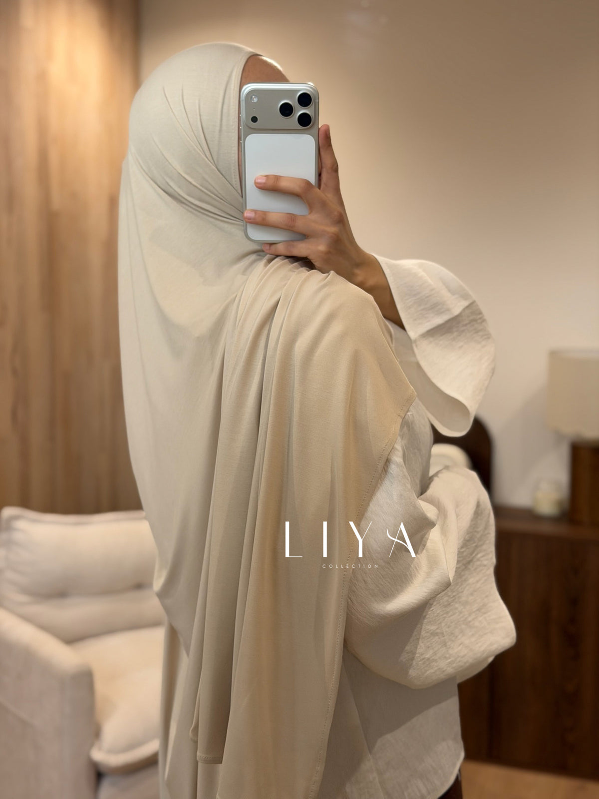 Hijab en jersey bambou - Plusieurs coloris