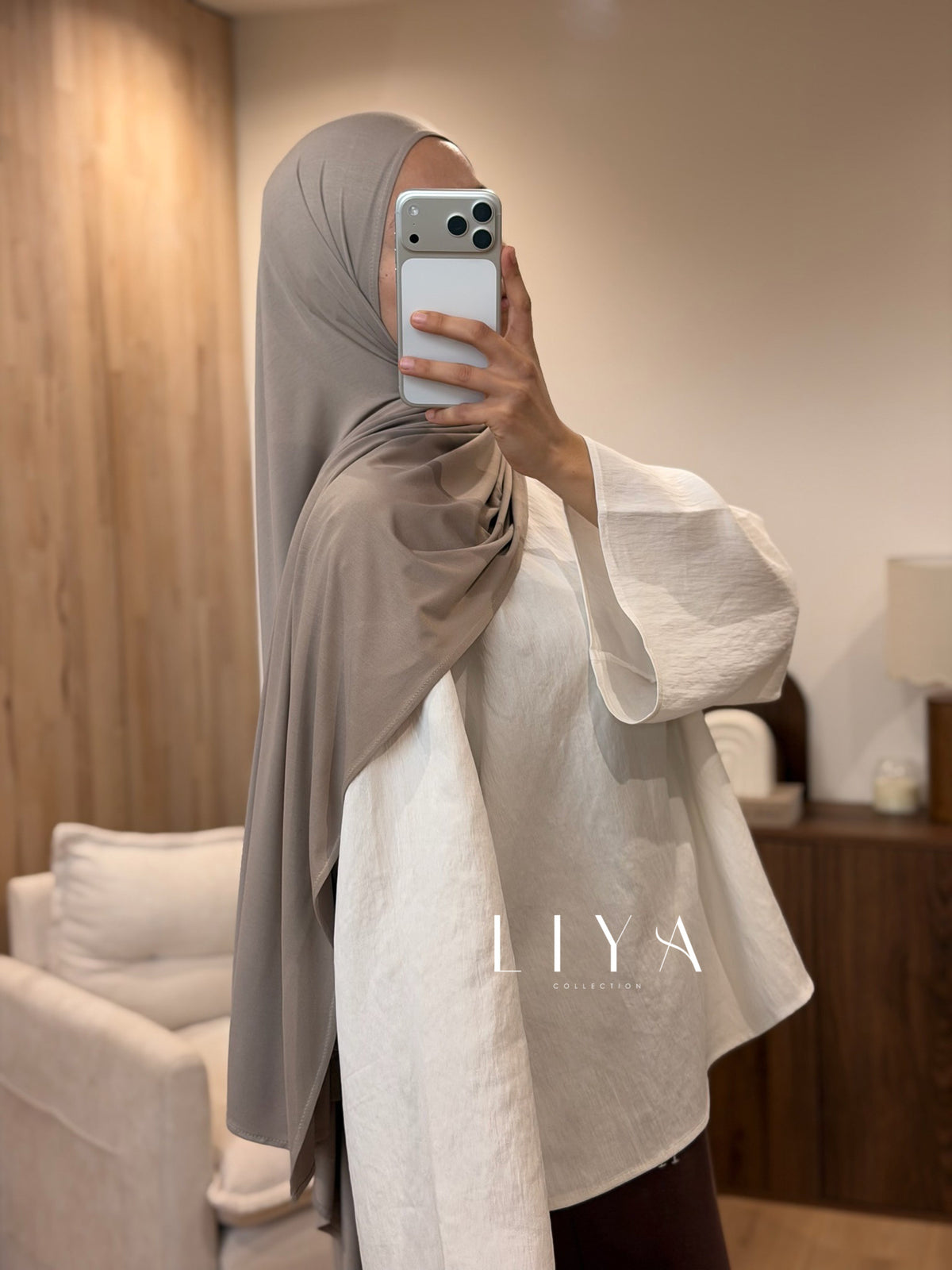 Hijab en jersey bambou - Plusieurs coloris