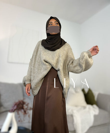 Pull oversize en laine douce "Jade" - Plusieurs coloris