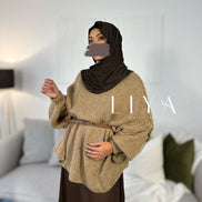 Pull oversize en laine douce 