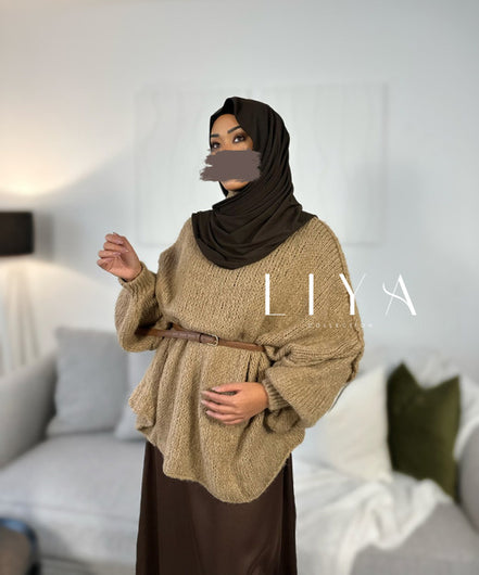 Pull oversize en laine douce "Jade" - Plusieurs coloris