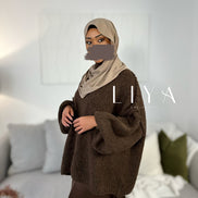 Pull oversize en laine douce 
