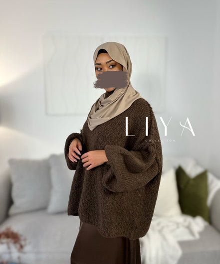 Pull oversize en laine douce "Jade" - Plusieurs coloris
