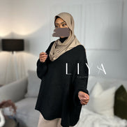 Pull oversize en laine douce 