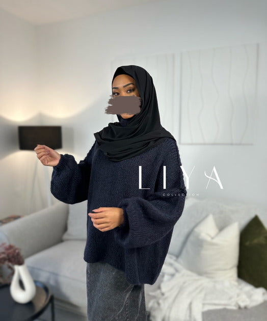 Pull oversize en laine douce 