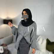 Pull oversize en laine douce 