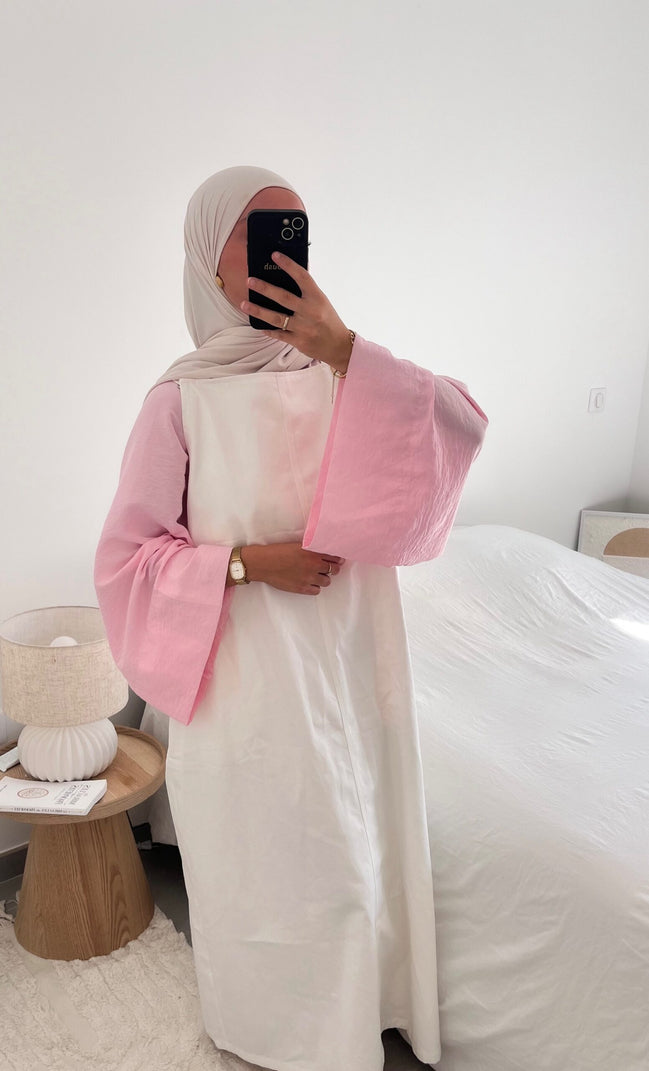 Salopette oversized - Blanc