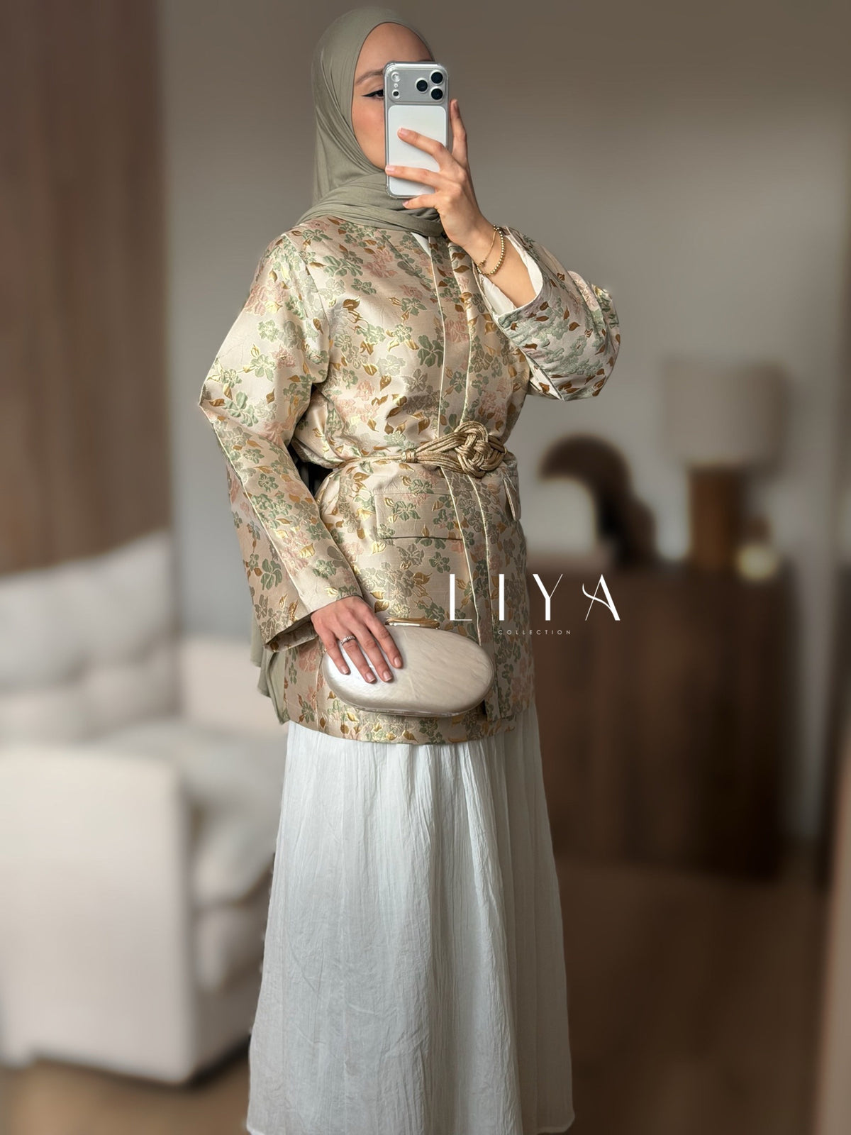 Blazer Jacket - Jacquard Style