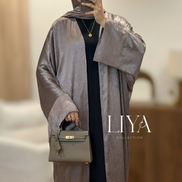 Kimono en effet SATIN - Rose gold