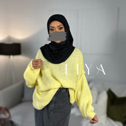 Pull oversize en laine douce 