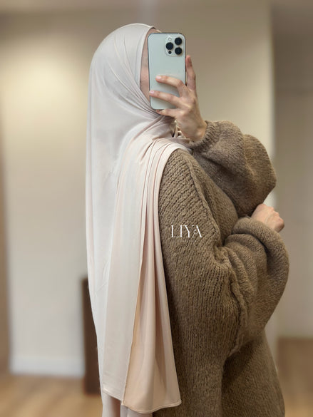 Hijab en jersey premium luxe - SEDEF / Qualité premium
