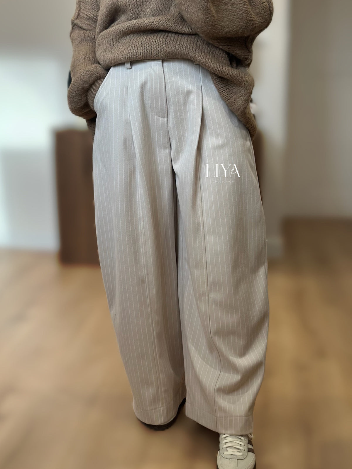 Oversized-Hose mit Streifen – Verschiedene Farben