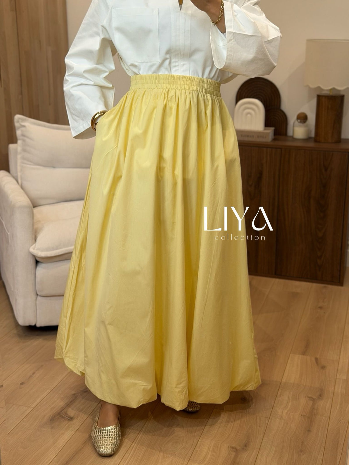 Jupe ballon - Jaune / EDITION LIMITE