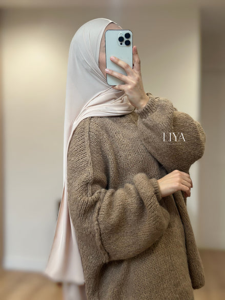 Pull oversize en laine douce "Jade" - Plusieurs coloris