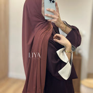 Hijab en jersey premium luxe - SEDEF / Qualité premium