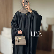 Abaya papillon en dentelle - Plusieurs coloris