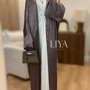 Kimono en effet SATIN - Rose gold