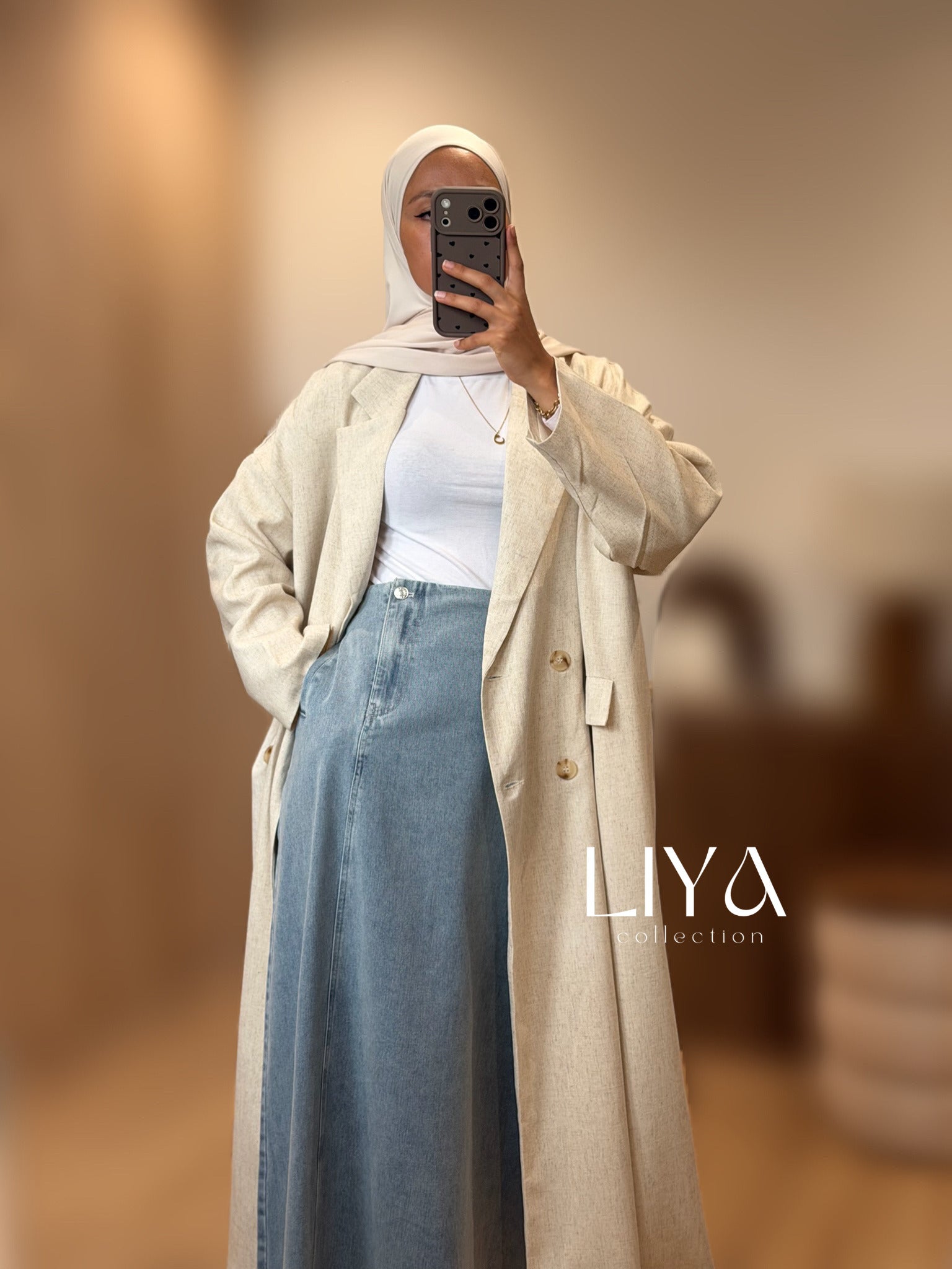 Trench oversized - Lin